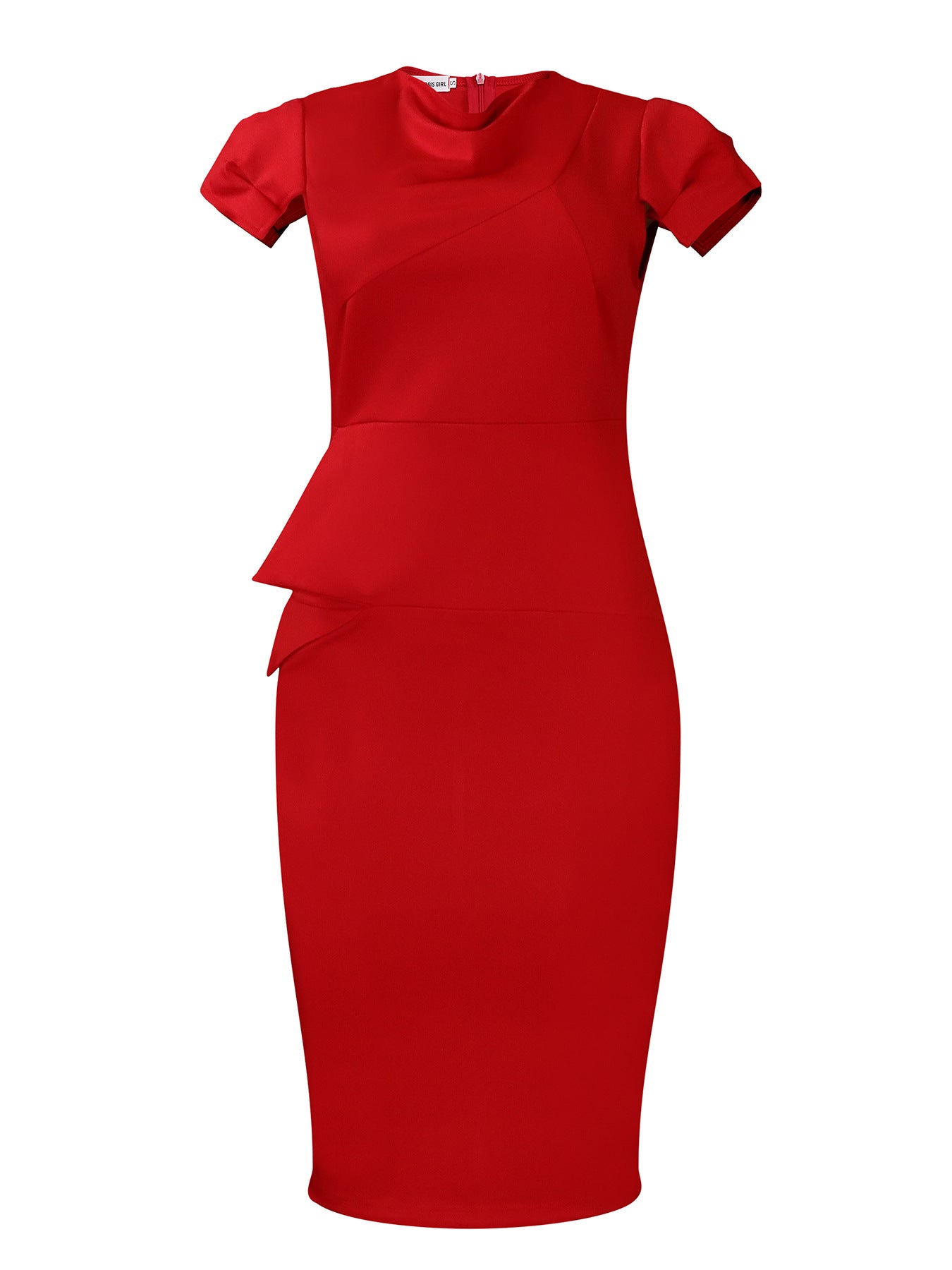 Hip hugging slim fit dress