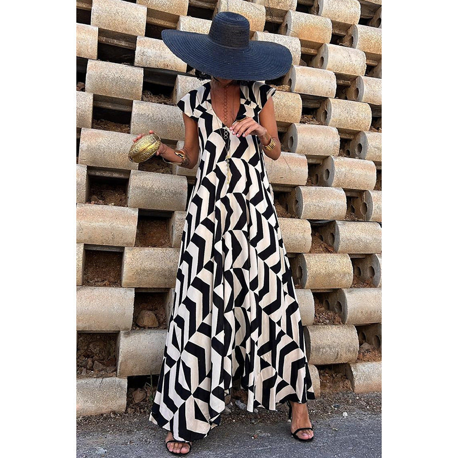 Casual Dress INS Holiday Women's Loose Flared Dress