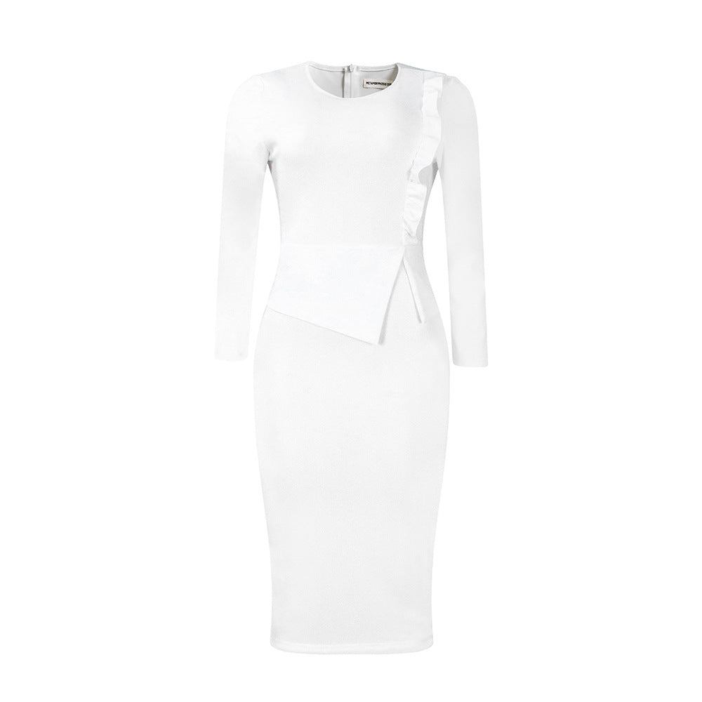 Slim fit hip hugging dress