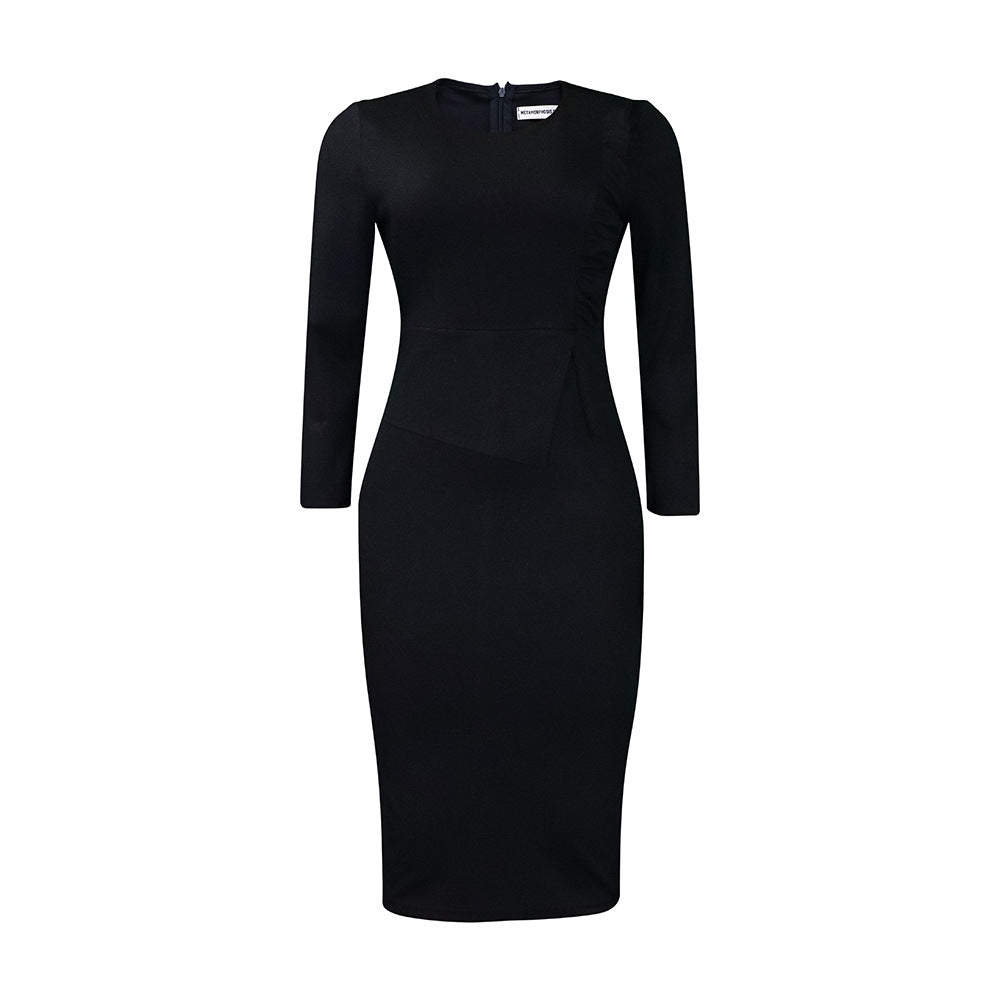 Slim fit hip hugging dress