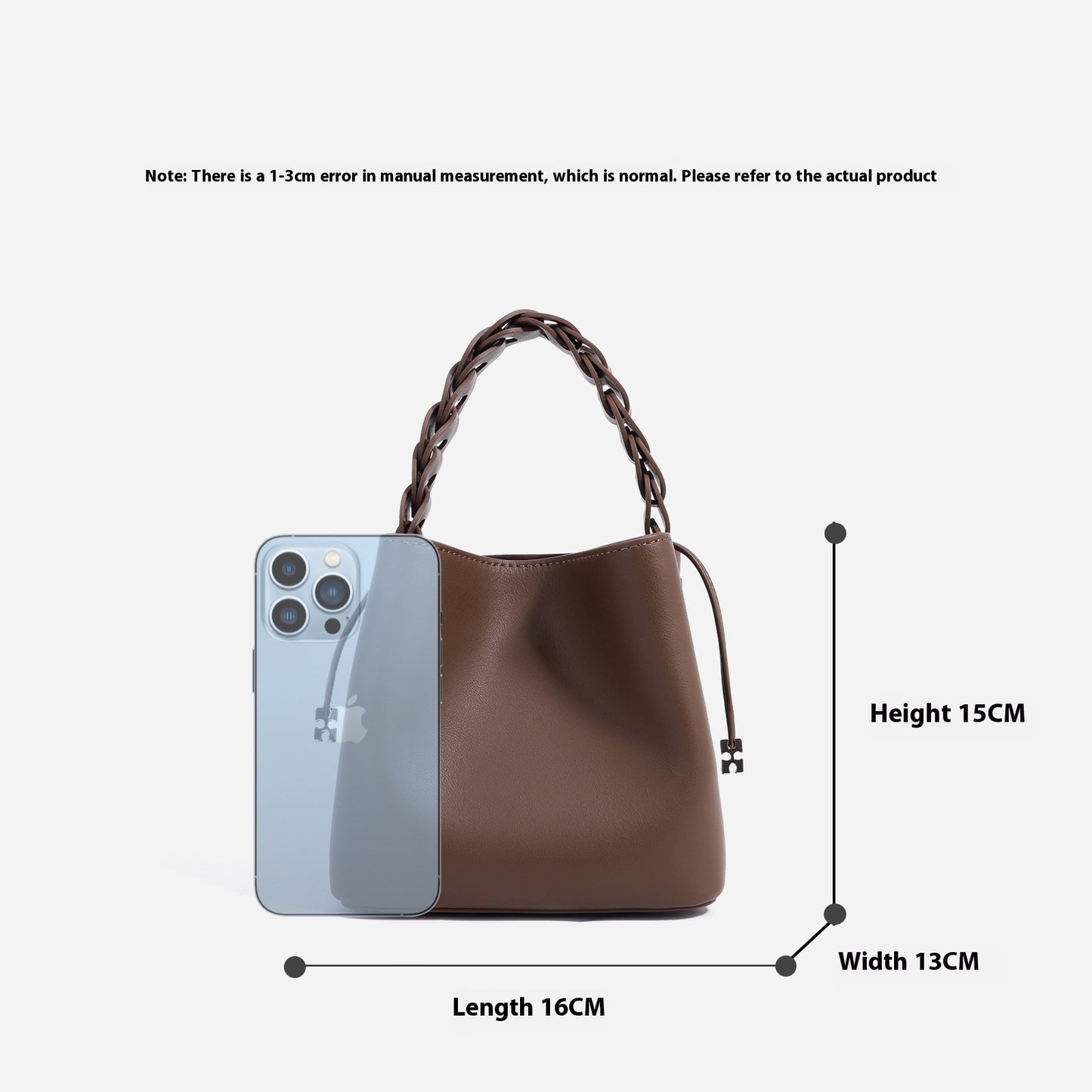 Hand-woven Fashion Mini Cross Body Bucket Bag