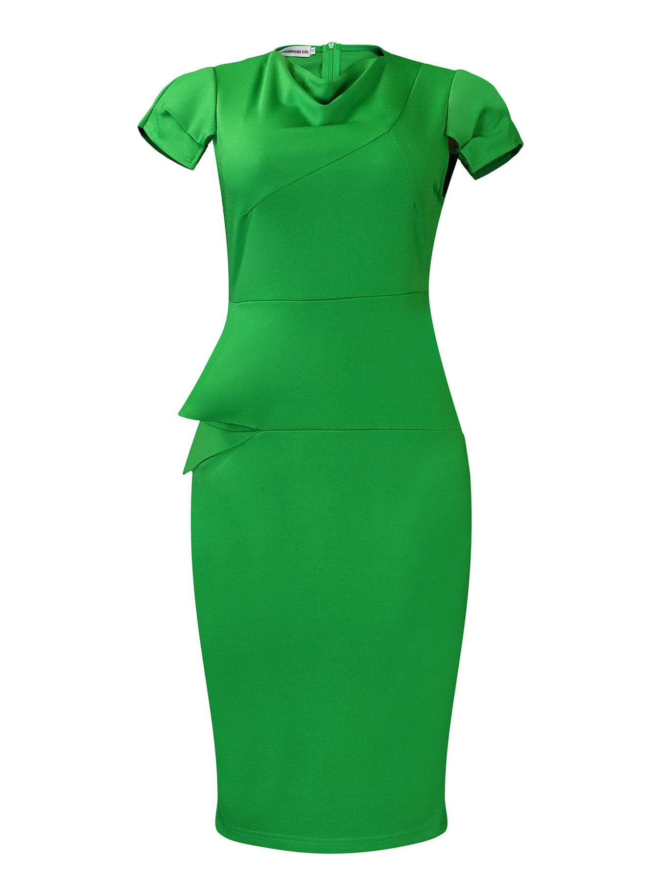 Hip hugging slim fit dress