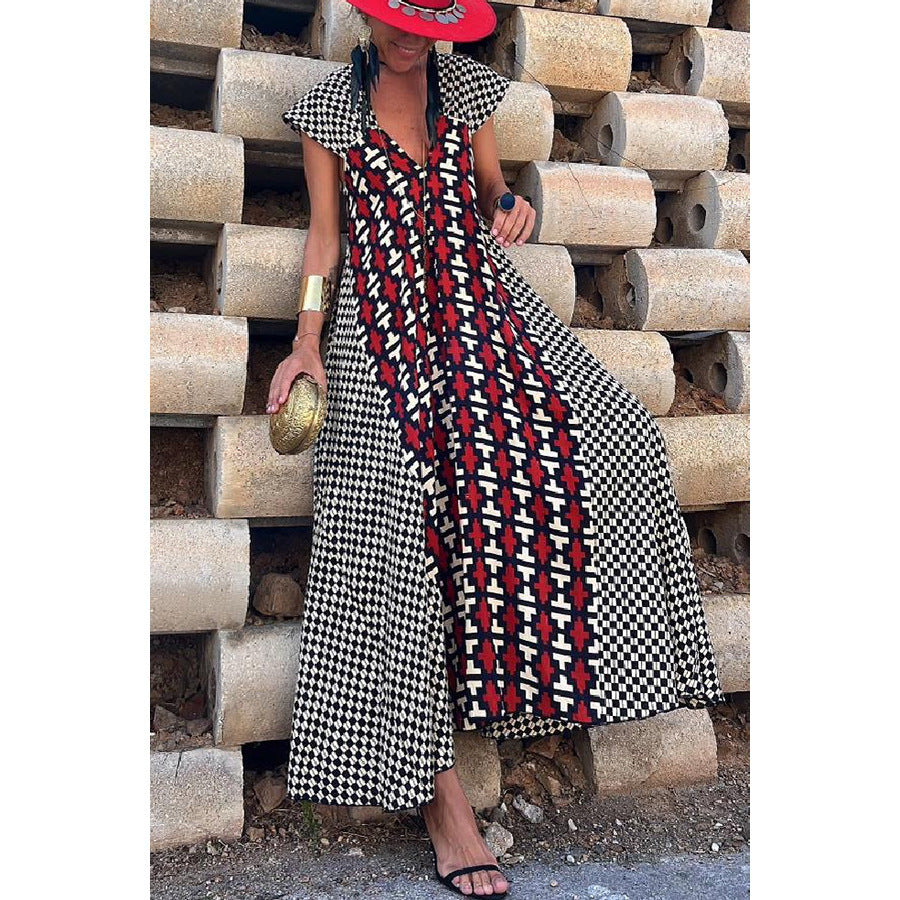 Casual Dress INS Holiday Women's Loose Flared Dress