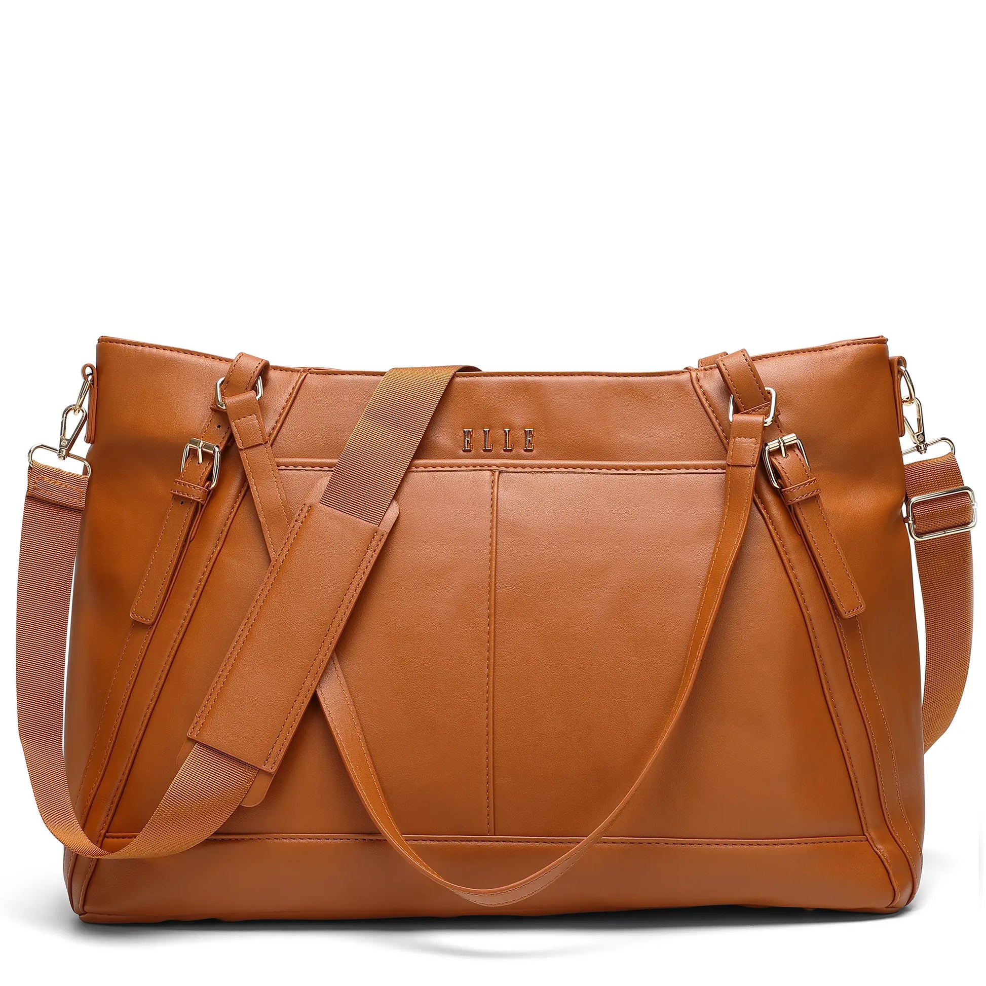 Leisure Luxe 33L Vegan Leather Weekender Tote Bag-0
