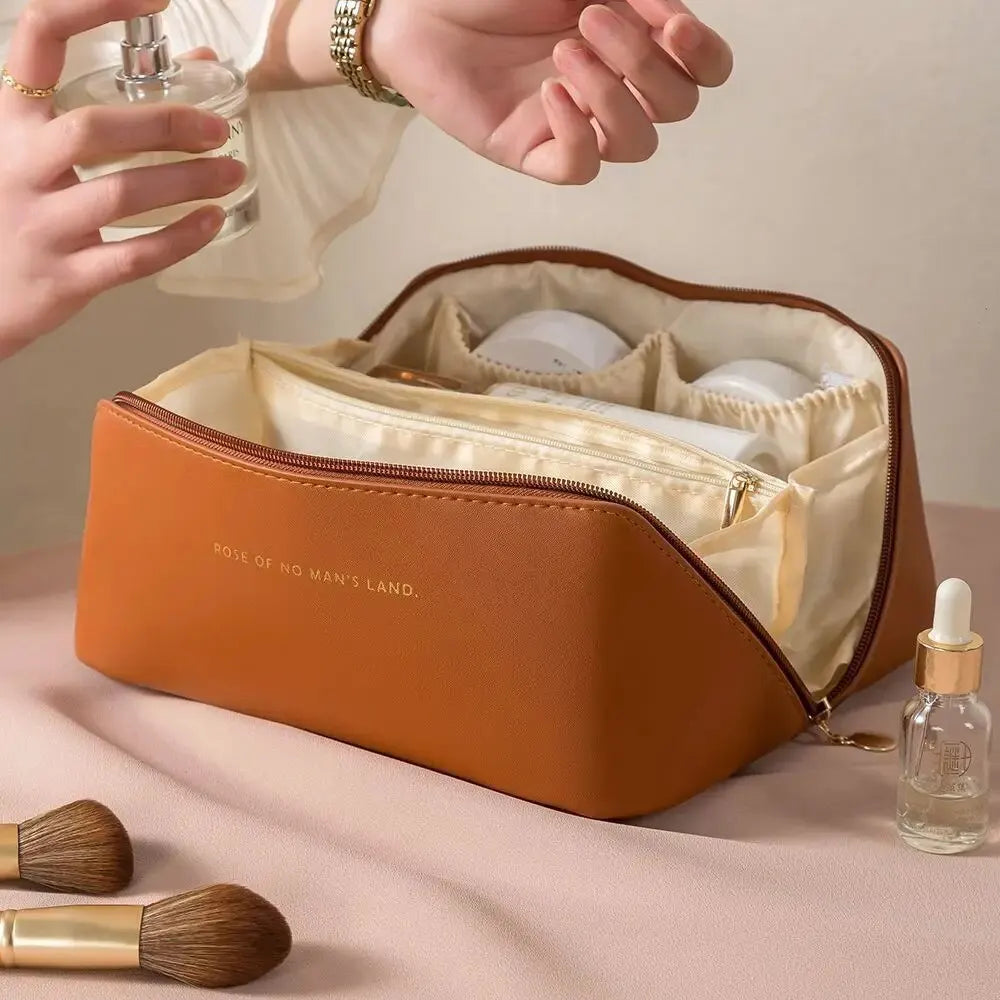 Makeup Organizer Female Toiletry Kit Bag Make Up Case Storage Pouch Luxury Lady Box, Cosmetic Bag, Organizer Bag For Travel Zip-6