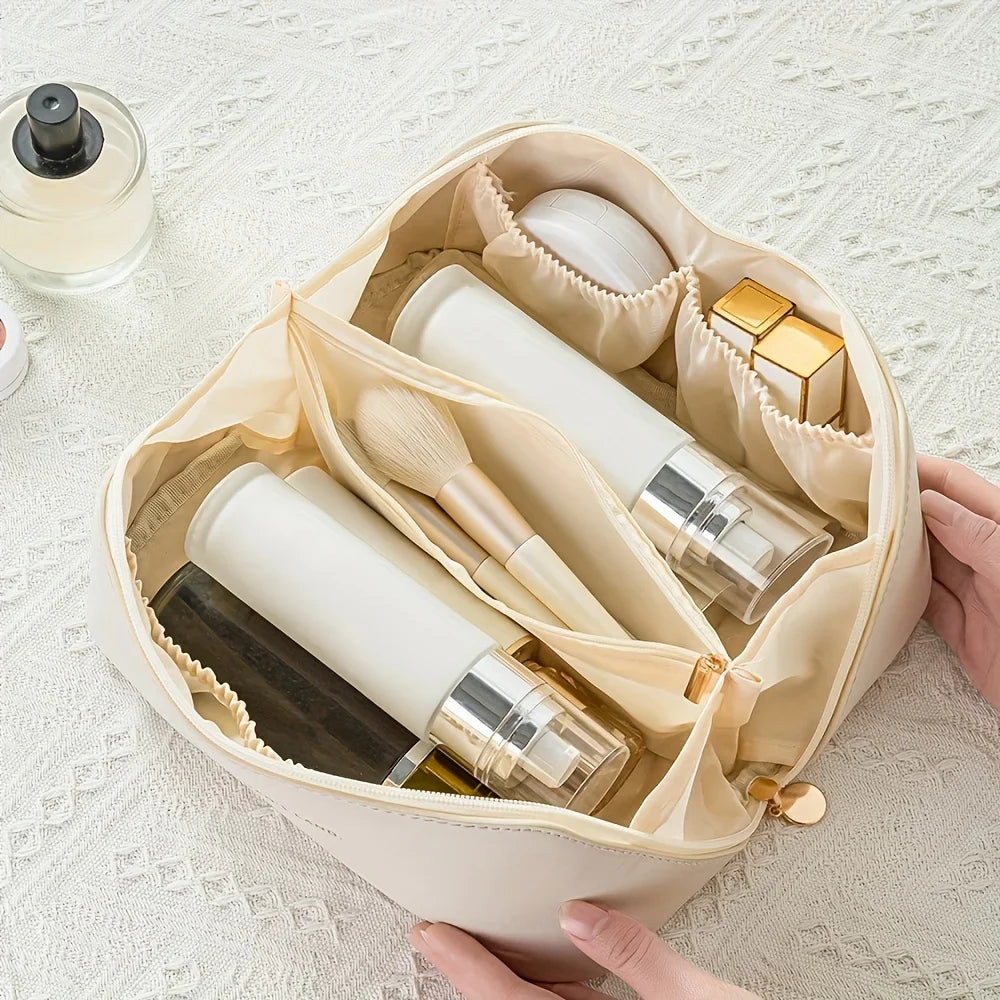 Makeup Organizer Female Toiletry Kit Bag Make Up Case Storage Pouch Luxury Lady Box, Cosmetic Bag, Organizer Bag For Travel Zip-3