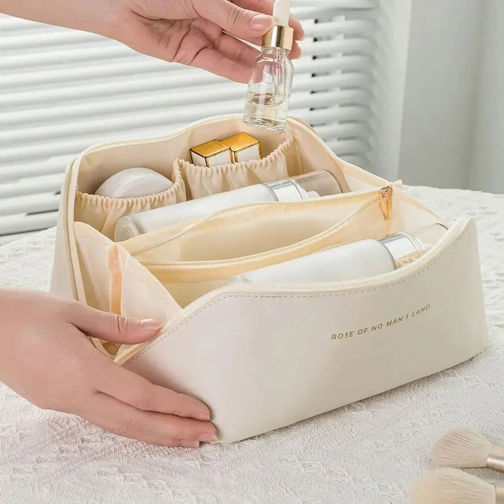 Makeup Organizer Female Toiletry Kit Bag Make Up Case Storage Pouch Luxury Lady Box, Cosmetic Bag, Organizer Bag For Travel Zip-5