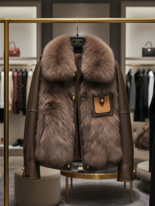 Women's Jacket VEGAN NOMAD Prêt-à-Porter Colecction BYMANYC ® New York-0